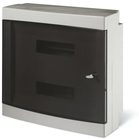 Tablou PT 36M, Scame 673.4036B, IP40 montare aparenta, 36 module, 434x400x140mm ALB