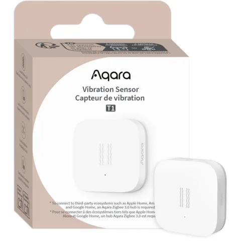 Senzor de vibratie Aqara T1, Zigbee 3.0 / 6975833356560