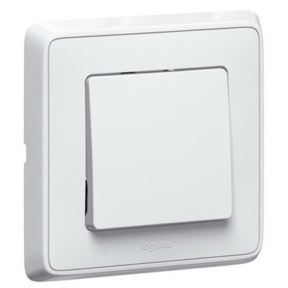 Intrerupator cap cruce alb Legrand Cariva 773807