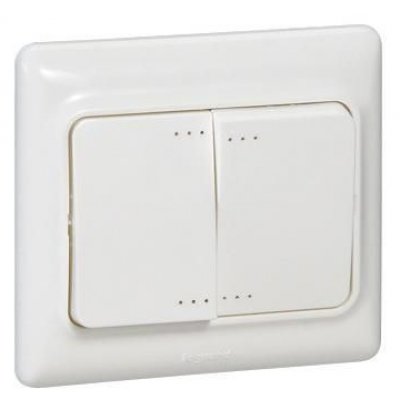 Intrerupator dublu Legrand Kaptika 782102