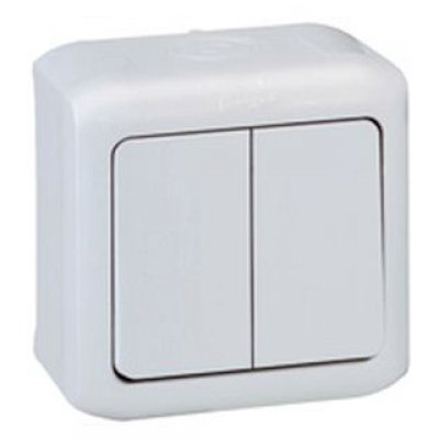 Intrerupator dublu aparent 10A Forix Legrand 782362