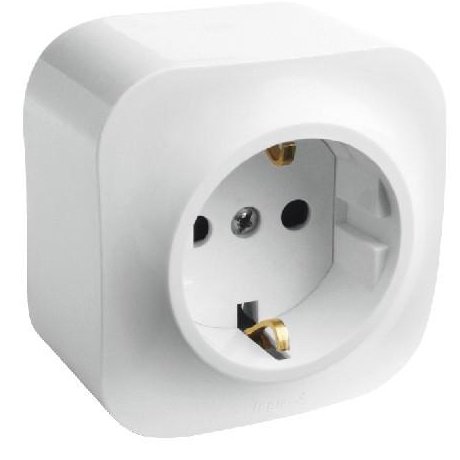 Priza simpla schuko aparenta Legrand Forix 782411