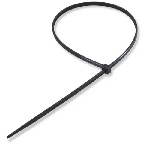 Set 100 bucati colier autoblocant ( fasete ) 7.5x365mm negru Scame 839.57370