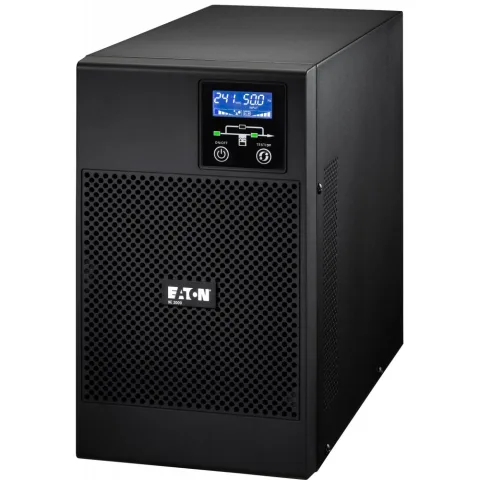 UPS Eaton 9E, 2000 VA, 1600 W, intrare: C14, iesire: (6) C13, turn, Online/dubla conversie Eaton 9E2000I