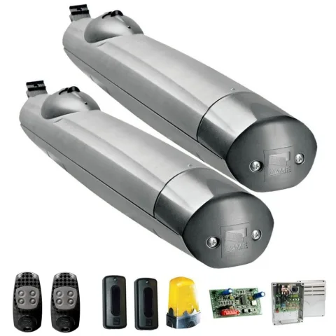 Kit automatizare porti batante CAME Amico pentru porti de pana la 1.8m lungime si o greutate de 200kg/canat