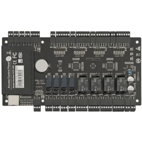 Centrala de control acces pentru 4 usi unidirectionale sau 2 bidirectionale ZKTeco CCA3-4-1