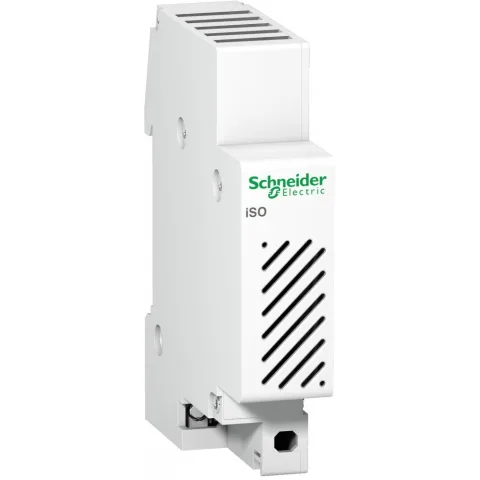 Sonerie modulara pe sina DIN 8...12VAC 80 dB - 3.6 VA Schneider A9A15321