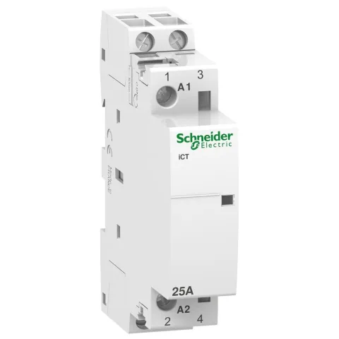 Contactor iCT 25A 2NO 220, 240V 60Hz Schneider A9C20632