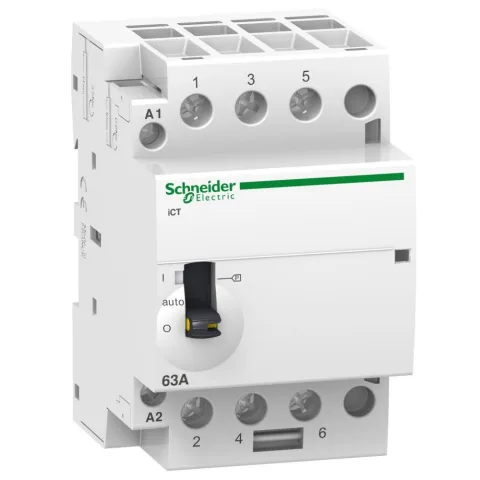 Contactor Ict comanda manuala 40A 3Nd 220/240V 50Hz Schneider A9C21843
