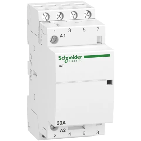 Contactor Ict 20A 4ND 220/240V 50Hz Schneider A9C22824