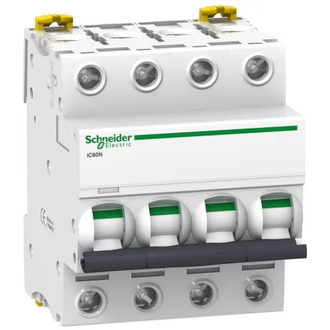 Siguranta automata Acti9 Ic60N 4P 50A 6kA curba B Schneider A9F73450