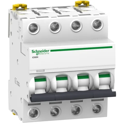 Siguranta automata Acti9 Ic60n 4P, 25A, curba C Schneider A9F74425