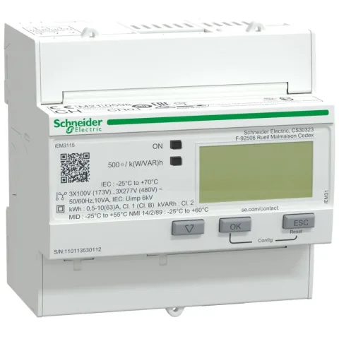 Contor multitarif conectare directa 63 A Schneider A9MEM3115