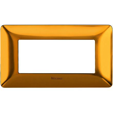 Rama ornament 4M auriu satinat Matix Bticino AM4804GOS