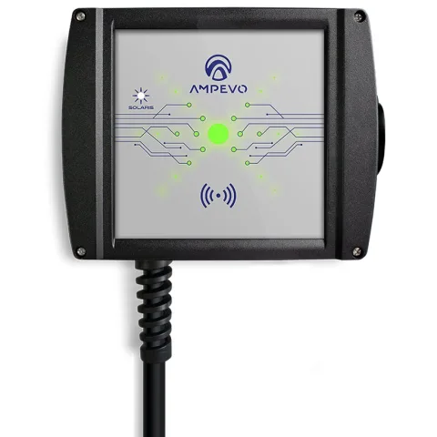 Statie incarcare masini electrice destinata integrarii in sisteme solare fotovoltaice 7.4KW monofazata( fara cablu) Ampevo Solaris AMP107T2GO-SOL
