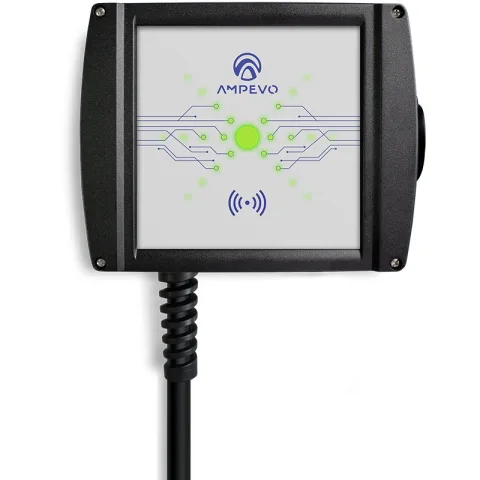 Statie incarcare masini electrice trifazata 22 kW 32A cu aplicatie mobila + RFID Ampevo AMP322T2GO-CP+RFID