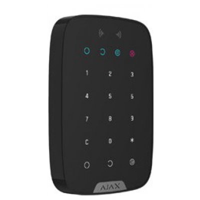 Tastatura wireless ecran tactil cu cititor RFID incorporat Ajax Keypad Plus BL