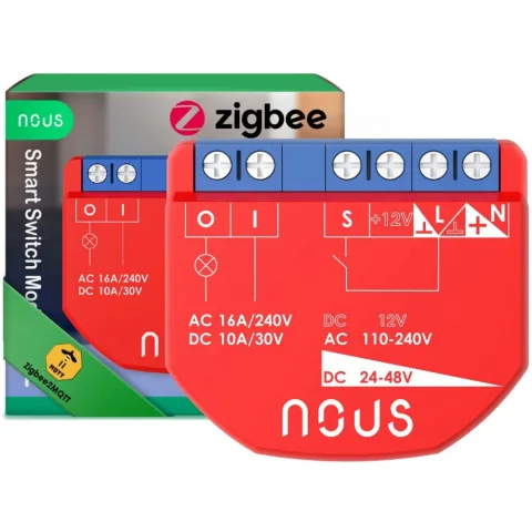 Releu inteligent Nous B1Z, 16A, ZigBee, 1 canal / 5905072800471