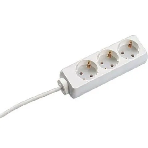 Prelungitor Bachmann, 3 prize, 3m, Tip Schuko, culoare alba B3842715