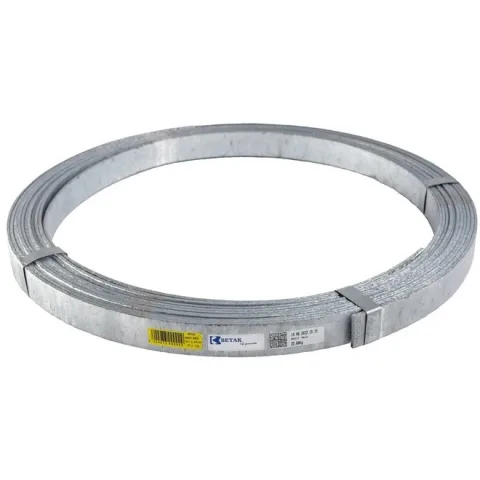 Banda zincata termic procedeu continuu 40x4, lungime aproximativ 38 ml, rola 50kg Betak BAZIT40x4