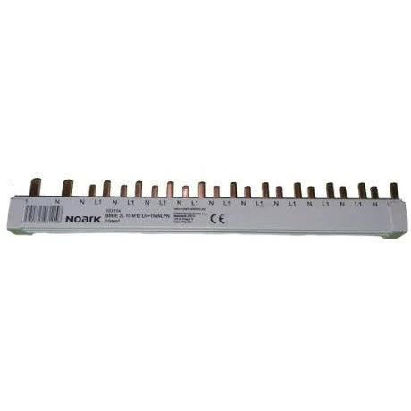 Bareta de conexiuni (busbar) 3P+n, 12 module, 63A, tip furca Noark BBUE 4L 10 M12 NLLL+8xNLPN
