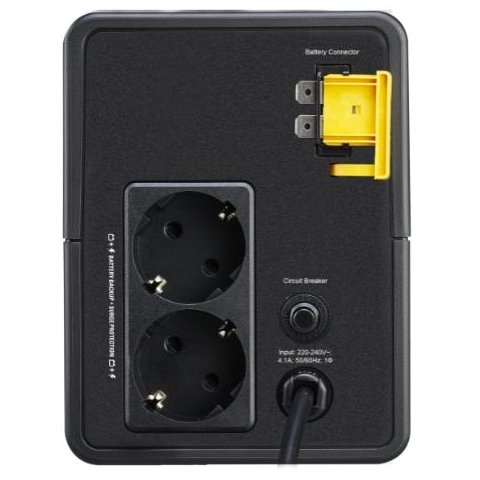 APC Easy UPS BVX 900VA, 230V, AVR,Schuko Sockets BVX900LI-GR