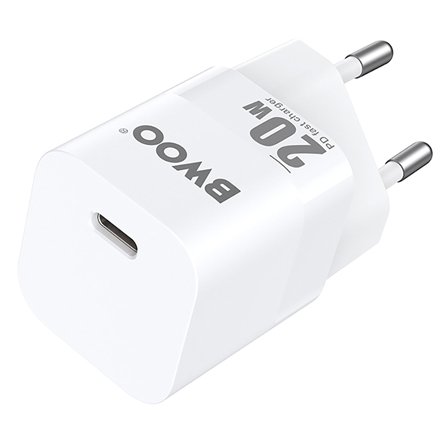 Incarcator retea 20W USB c - alb Bwoo GSM183267
