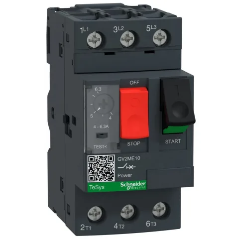 Disjunctor Motor Schneider GV2ME10AP 4-6.3A