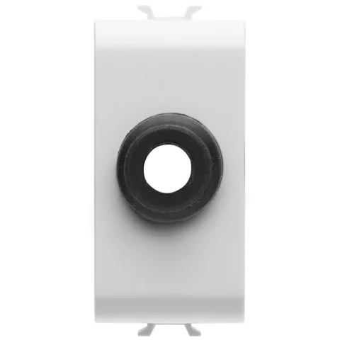 Tasta falsa cu iesire cablu 1 modul Gewiss Chorus GW10196, alb