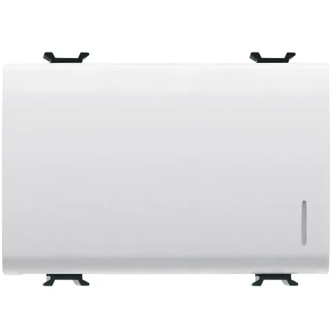 Intrerupator cap cruce 3 module cu led ( neinclus ) GW10112, alb