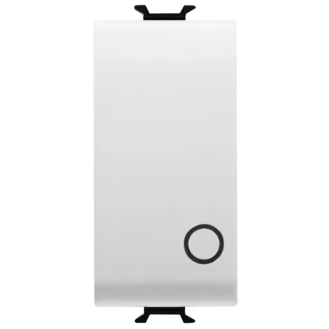 Buton cu revenire 2 poli 16A Gewiss Chorus GW10134, alb