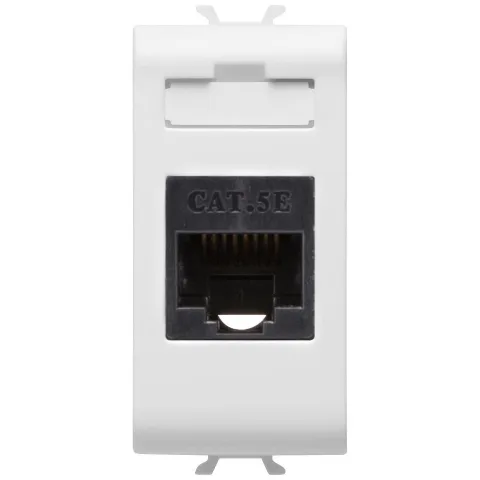 Priza date RJ45 Cat 5e - UTP Gewiss Chorus GW10421, alb