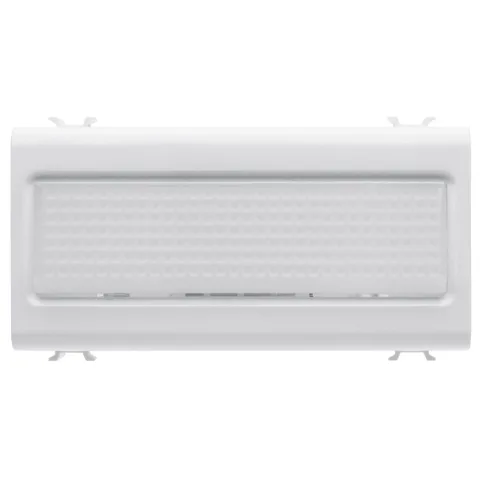 Lampa iluminat trepte 12V ac/dc / 230V 4 module Gewiss Chorus GW10656, alb