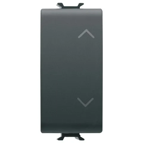 Intrerupator cu 3 cai sus/jos 1P GW12121, negru
