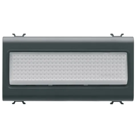 Lampa iluminat trepte 4M Gewiss Chorus GW12656, negru satin