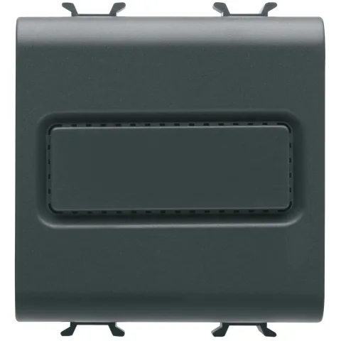 Sonerie 230V 3 tonuri si 3 intrari independente Gewiss Chorus GW12612, negru satin