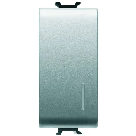 Intrerupator cap cruce cu led 1 modul Gewiss Chorus GW14092, titan