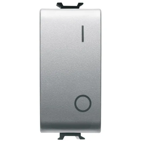 Intrerupator 2 poli 1M 16A Gewiss Chorus GW14004, titan