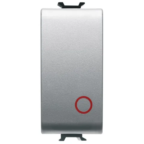 Buton cu revenire NC 16A 1M Gewiss Chorus GW14137, titan