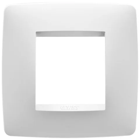 Rama ornament 2 module Gewiss Chorus One GW16122TB, alb