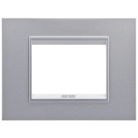 Rama ornament 3 module Gewiss Chorus Lux GW16203YT, titan