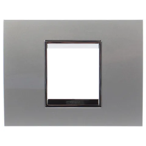 Rama ornament 2 module Gewiss Chorus Lux GW16202VT, titan