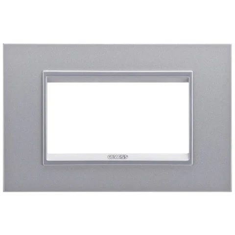 Rama ornament 4 module Gewiss Chorus Lux GW16204YT, titan