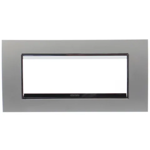 Rama ornament 6 module Gewiss Chorus Lux GW16206VT, titan