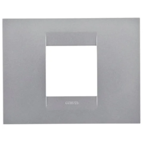 Rama ornament 3 module Gewiss Chorus Geo GW16403VT, titan