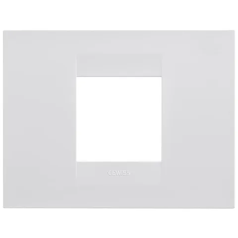 Rama ornament 2 module Gewiss Chorus Geo GW16402TB, alb