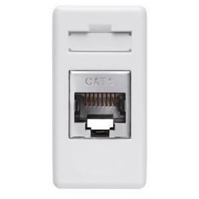 Priza date RJ45 CAT5E 1 modul Gewiss System GW20243, alb