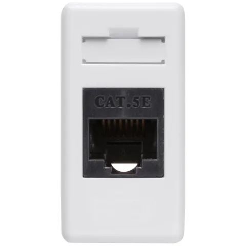 Priza date RJ45 CAT5E UTP 1 modul Gewiss System GW20271, alb
