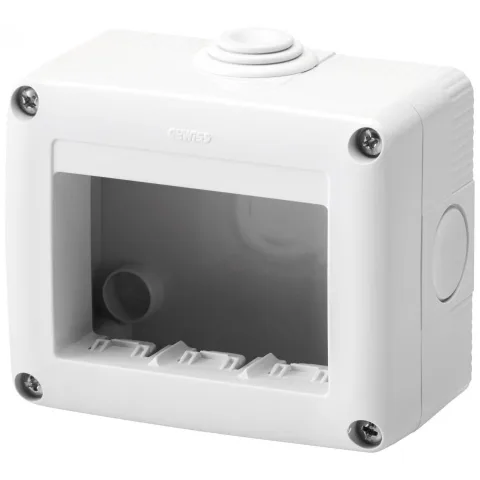 Doza aplicata 3 module IP 40 Gewiss System GW27003