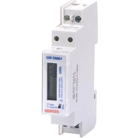 Contor monofazat direct 1 modul 32A Gewiss GWD6801